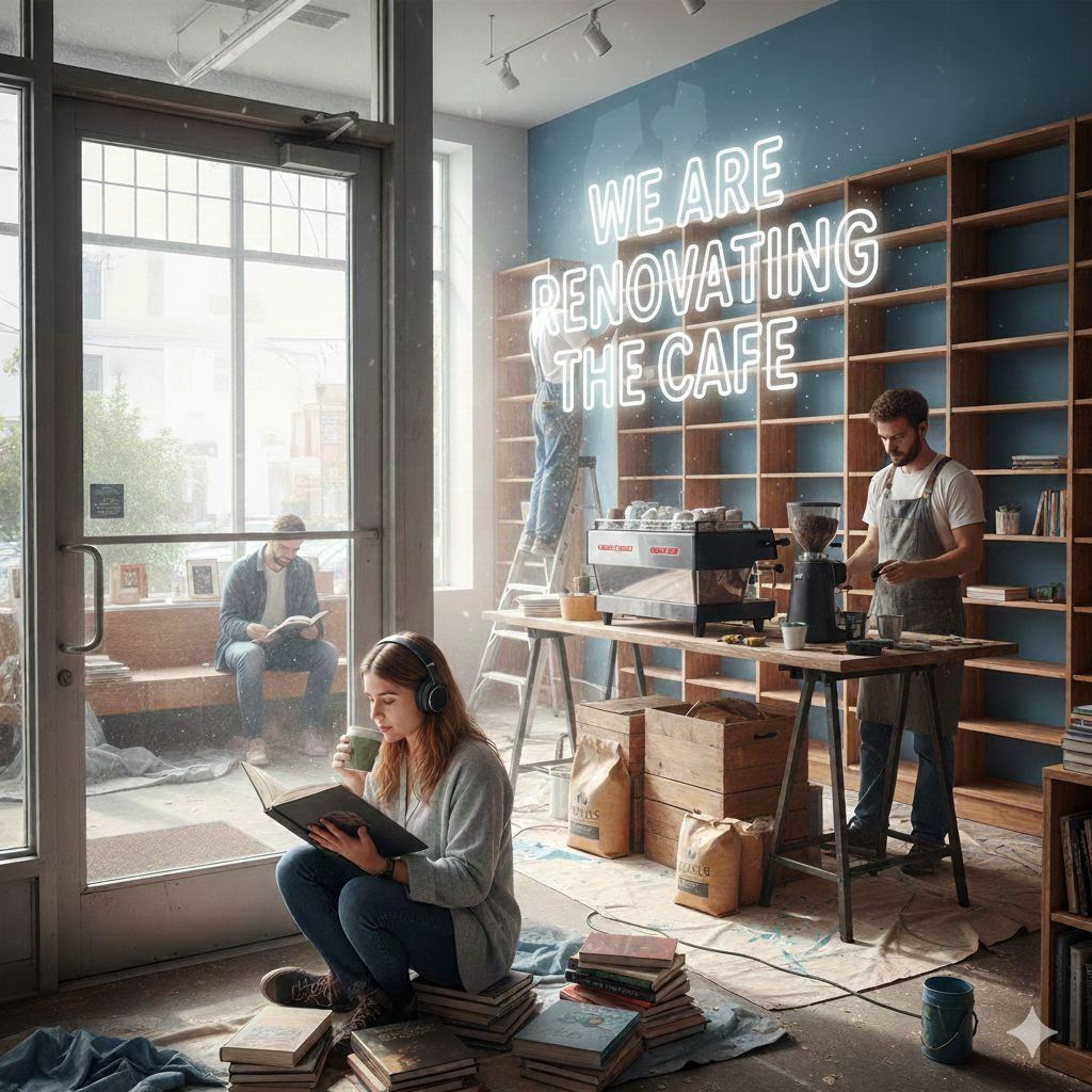 Temporary situations: living in a hotel this month, studying for exams this week, working on a project